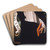 San Vicente Ferrer by Joan Macip Art Drink Coaster set