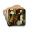 Saint Augustine and an Augustinian Canoness by North Netherlandish School Drink Coasters - set of 4