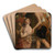 The Martyrdom of Saint George by Michiel Coxie Art Drink Coaster set
