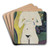 Nude with Hat by Ernst Ludwig Kirchner Art Drink Coaster set