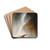 An eagle before a waterfall by Karl Wilhelm Diefenbach Drink Coasters - set of 4