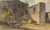 Figure with Cattle Standing in the Shadow of a Building by George Chinnery Art Print Download