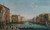 Venice, A View Of The Grand Canal From The Palazzo Balbi Looking Toward The Rialto Bridge With A Regata by Giuseppe Bernardino Bison Art Print Download