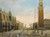 View of St. Marks Square with the Piazzetta and San Giorgio Maggiore in the background by Giuseppe Bernardino Bison Art Print Download