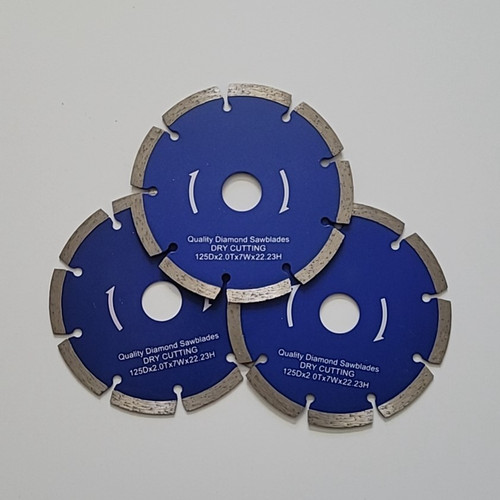 5" Diamond Segments Dry Cutting Blade 5" Diamond Segments Dry Cutting Blade