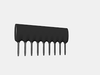 BA6208 ; Reversible Motor Driver 18V 0.5A 0.7W, SIP-9