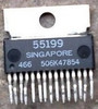 55199 ; ECU Car Engine Power Driver IC, ZIP-15