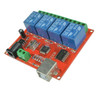 USB-Relay-4-CH ; Relay Electromechanical 12VDC SPDT 10A, Module