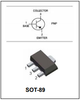 NY : 2SA1213 ; Transistor PNP 50V 2A 0.5W 120MHz, SOT-89