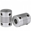 Flexible Shaft Coupling Aluminium 5mm-5mm