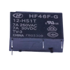 HF46F-G-12-HS1T ; Relay Electromecanical 12VDC 7A SPST, DIP-4