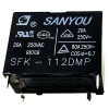 SFK-112DMP ; Relay Electromechanical 12VDC 20A SPST, DIP-4
