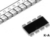 DR0804-220R-4/8 | 220? Network 4-Resistors in, SMD-8