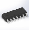 TL084CD (084C) | IC Op-Amp Quad JFET-Input +-18V 4MHz 1TΩ, SO-14