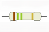 Carbon Film Resistor 1.5MΩ 5% 0.25W, THT-2