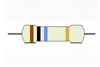 Carbon Film Resistor 10MΩ 5% 0.25W, THT-2