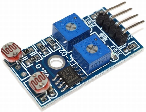 Dual-LDR-Module ; Sensor Light-Dependent-Resistor-Digital-Output