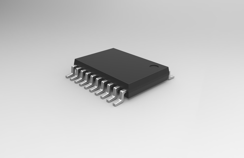 rfPIC12F675F | Microcontroller with ASK/FSK Transmitter, SSOP-20
