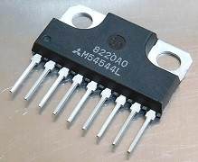 M54544L ; IC Driver Bi-Directional Motor with Brake Function, SIL-9