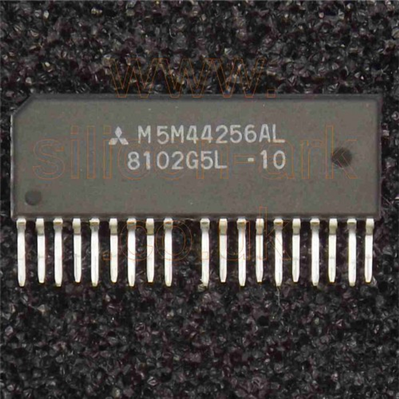 M5M44256AL-10 ; Memory 262144-Word by 4-Bit Dynamic RAM, SIL-19