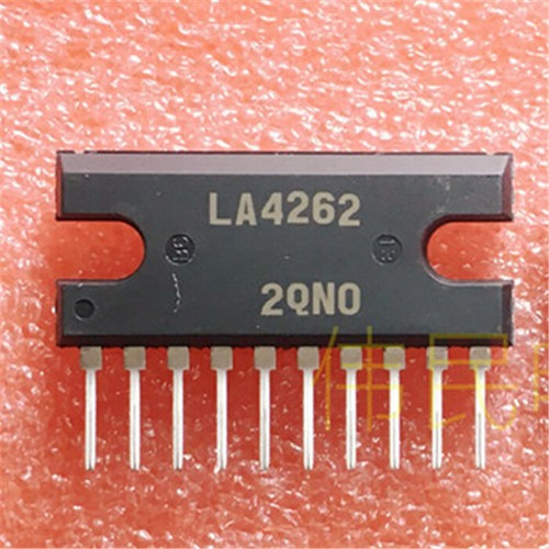 LA4262 ; 2-Channel 7W Power Amplifier, SIL-10-power