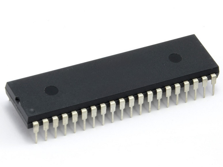 M81C55-5 ; IC Memory 2K-Bit-RAM-with-I/O-Ports-and-Timer, DIP-40