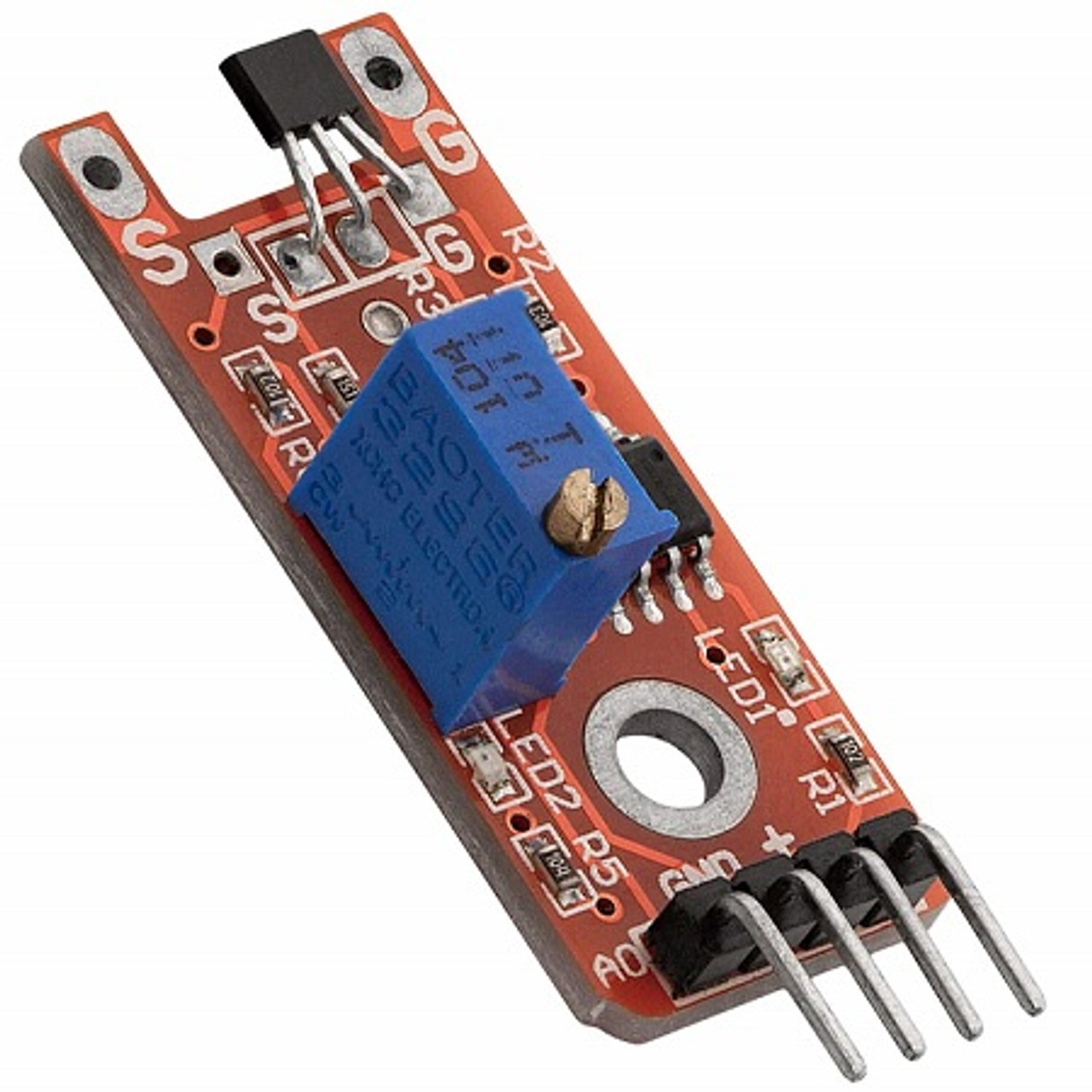 49E Module ; Magnetic Hall Effect Sensor Digital and Analog Outputs