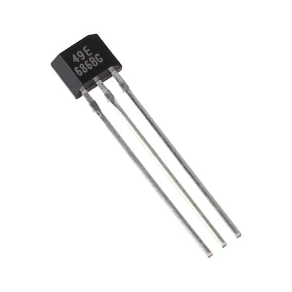 49E : SS49E | Magnetic Linear Hall Effect Sensor Analog Output 3V-6.5V, TO-92S