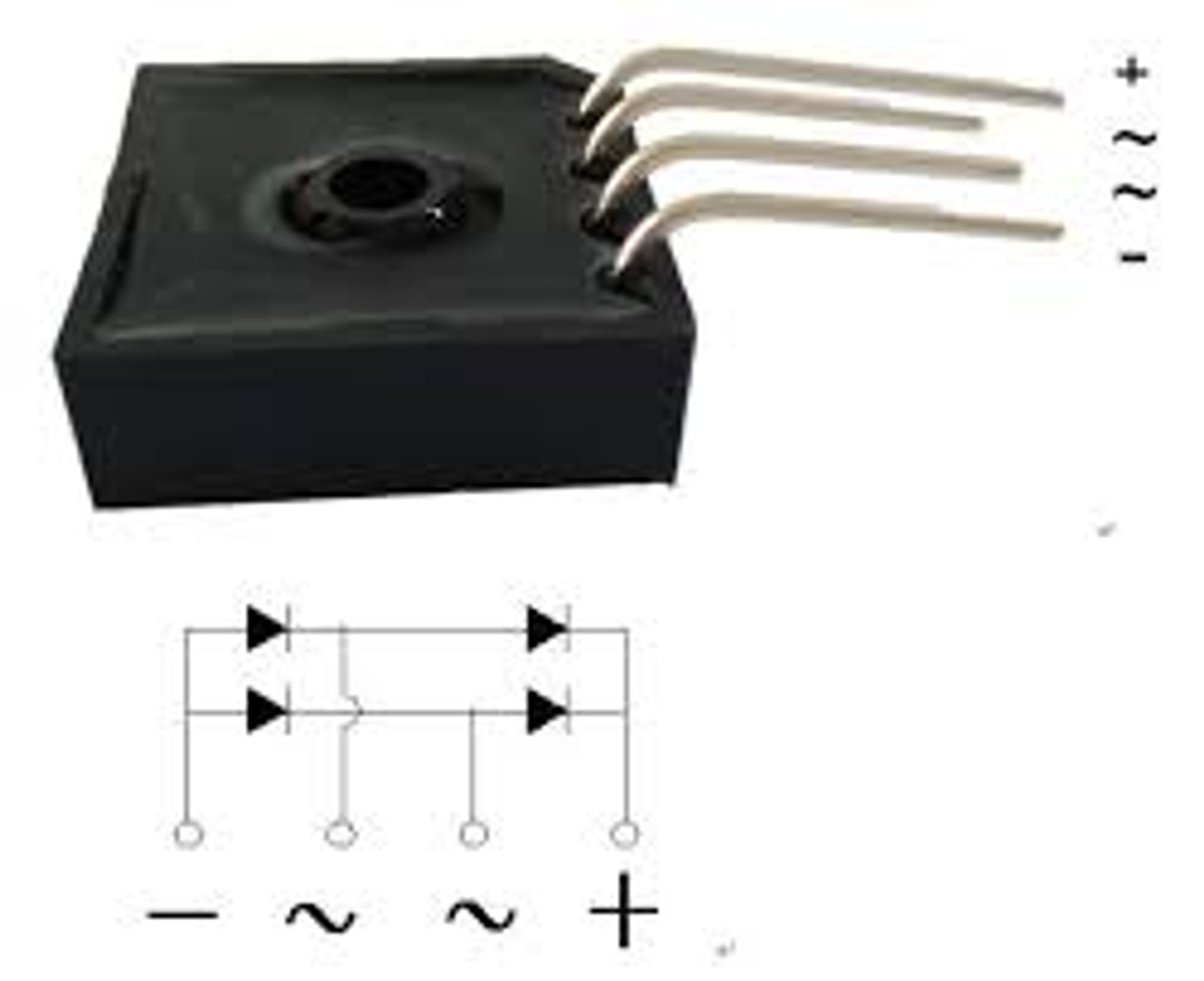 BR3510L ; Diode Bridge Rectifier 1000V 35A, BR-25L