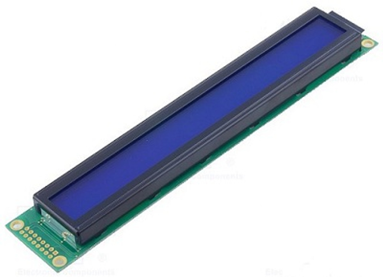 RC4002A-BIW-JSX ; Display LCD Alphanumeric 40x2 blue 16-pin