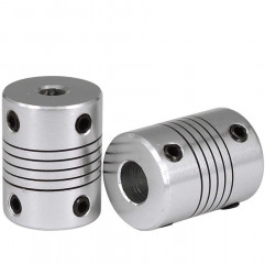 Flexible Shaft Coupling Aluminium 5mm-8mm | - -,