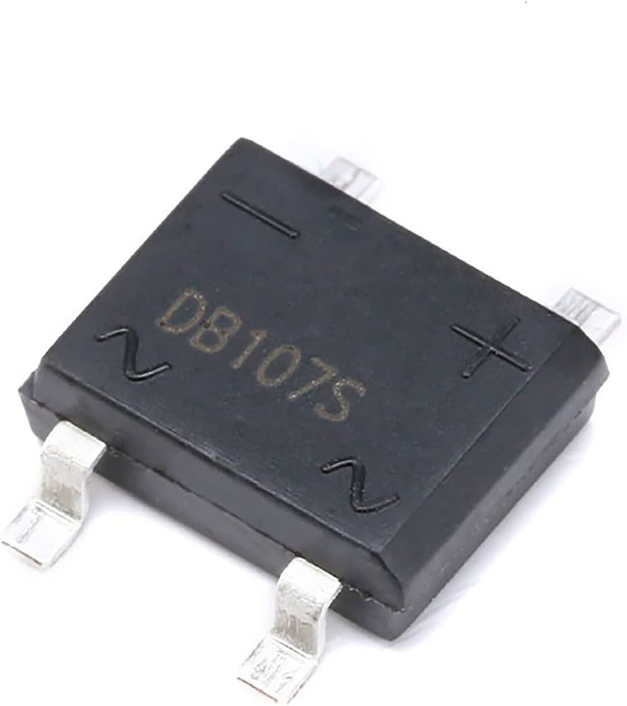 DB107S ; Diode-Bridge-1ph Standard 1000V 1A, DBS_SMD-4