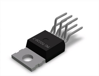 BTS621L1 ; IC Driver High-Side-Switch-Dual, TO-220-7