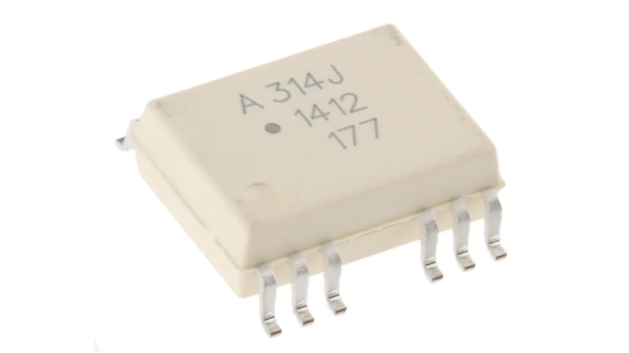 HCPL-314J (A-314J) | Optocoupler Gate-Driver Output Power, SMD