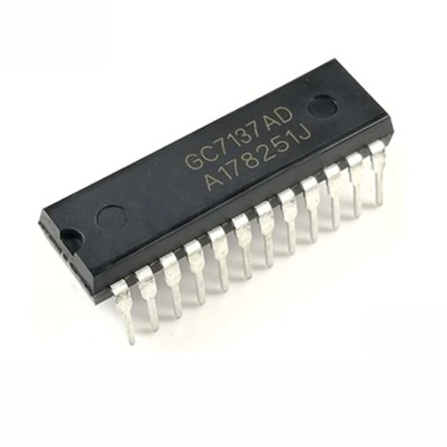 GC7137AD | IC Converter A/D Digital Voltmeter, DIP-24