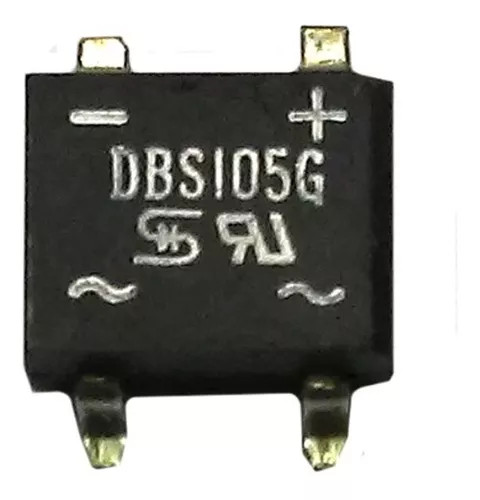 DBS105G ; Diode Bridge-1ph Standard 600V 1A, DBS_SMD-4