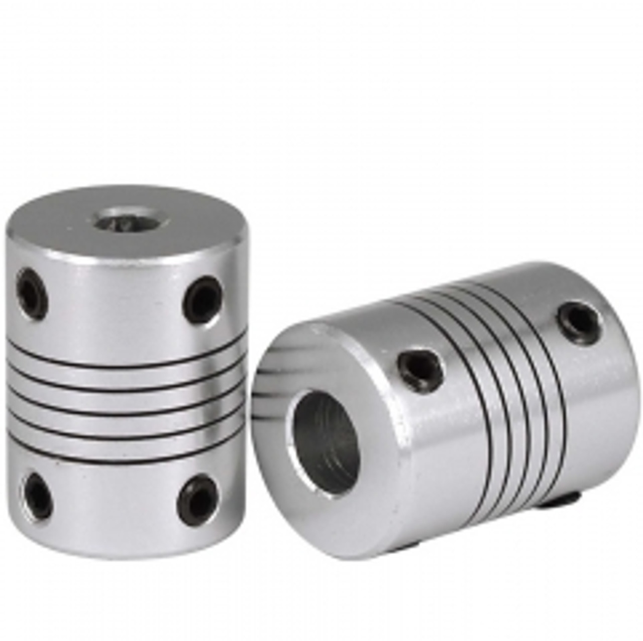 Flexible Shaft Coupling Aluminium 5mm-5mm