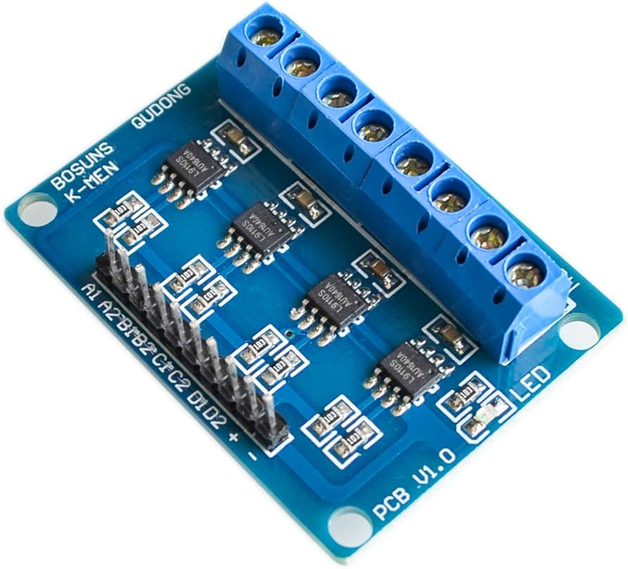 L9110S Quad DC Motor Driver Module 2.5V-12V