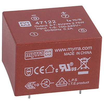 47122 | AC/DC Converter 85-265VAC 5VDC 2.75W