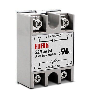 SSR-50VA | Dimmer Solid State Relay SSR 24-380VAC 50A
