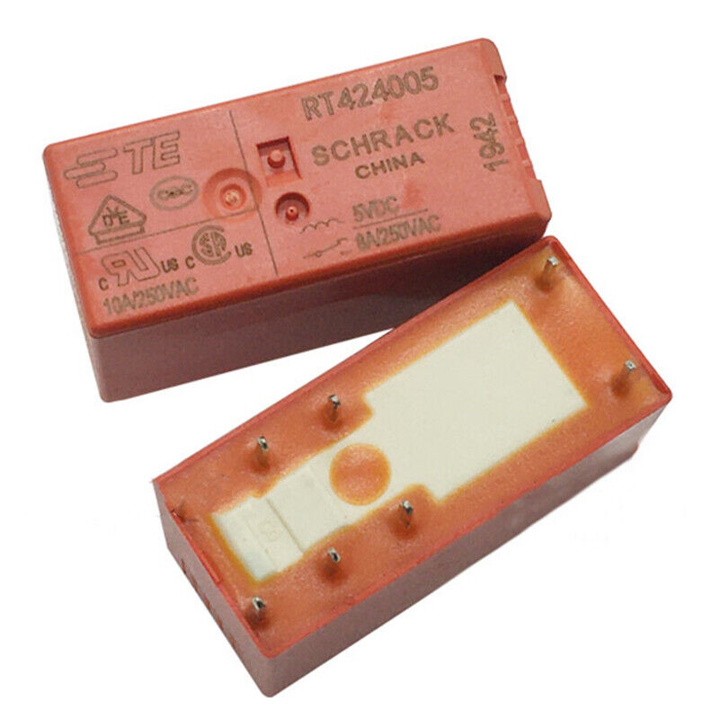RT424005 | Relay Electromechanical 5VDC DPDT 8A, DIP-8