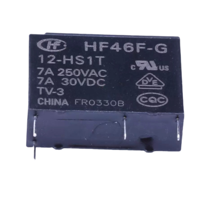 HF46F-G-12-HS1T ; Relay Electromechanical 12VDC 7A SPST, DIP-4