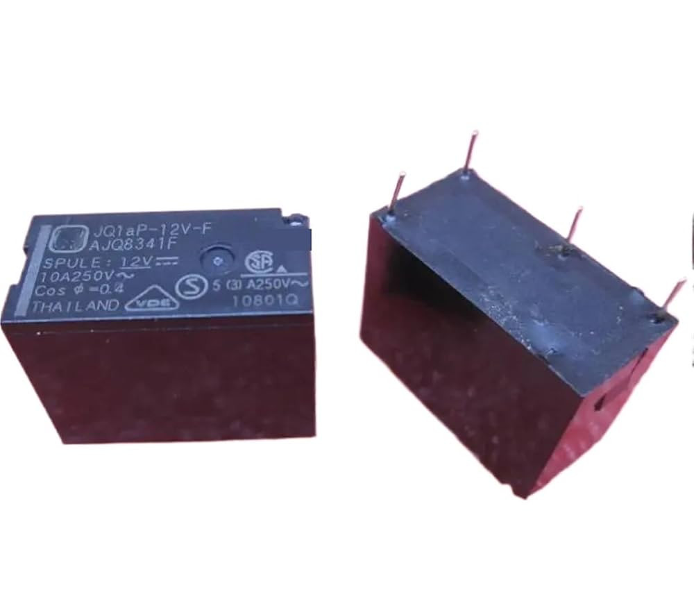 JQ1aP-12V-F | Relay Electromechanical 12VDC 10A SPST, DIP-4