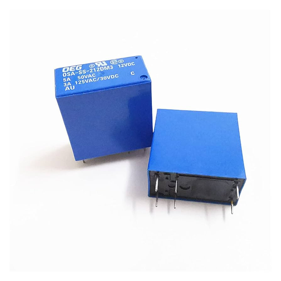 OSA-SS-212DM3-12VDC | Relay Electromechanical 12VDC 3A DPST, DIP-6