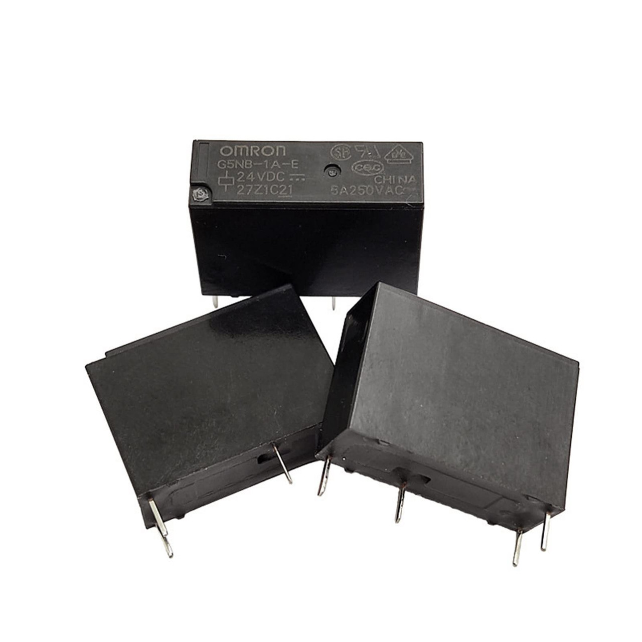 G5NB-1A-E-24VDC ;  Relay Electromechanical 24VDC 5A SPST, DIP-4