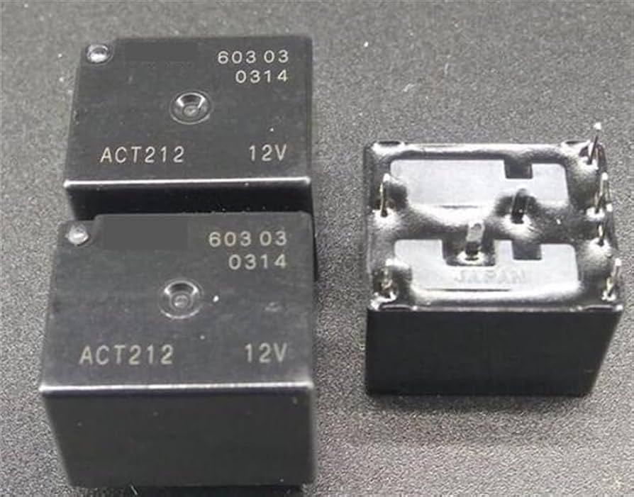 ACT212 | Relay Electromechanical Dual 12VDC SPDT-Dual 20A, DIP-8