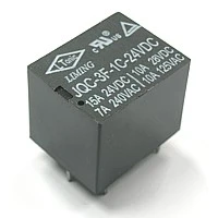 JQC-3F-1C-24VDC | Relay Electromechanical 24VDC 10A SPDT, DIP-5