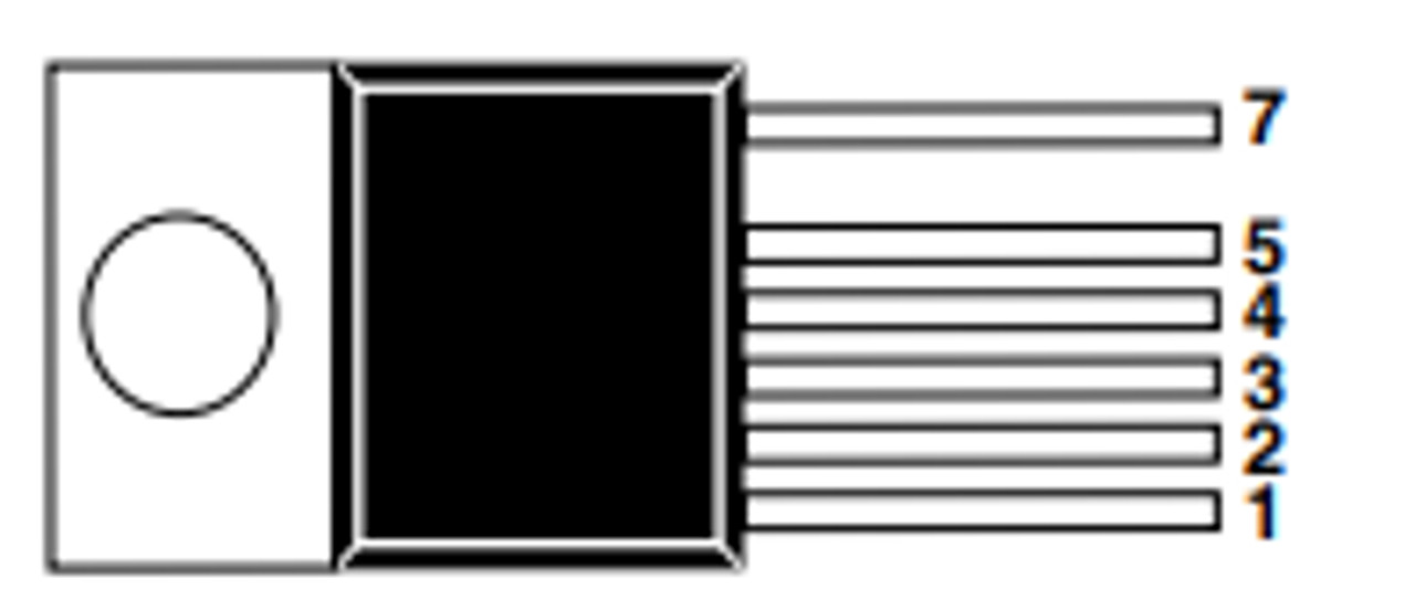 TOP257YN | IC Regulator Switching, TO-220-7C