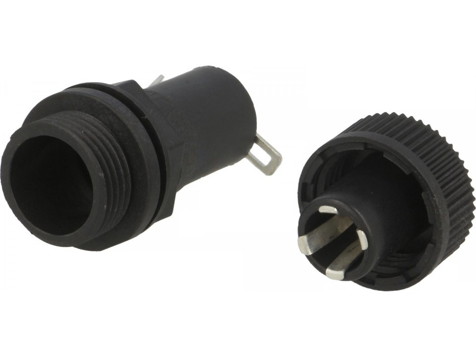 ZHL30A | Panel-Mount-Fuse-Holder-5x20mm 250VAC 10A