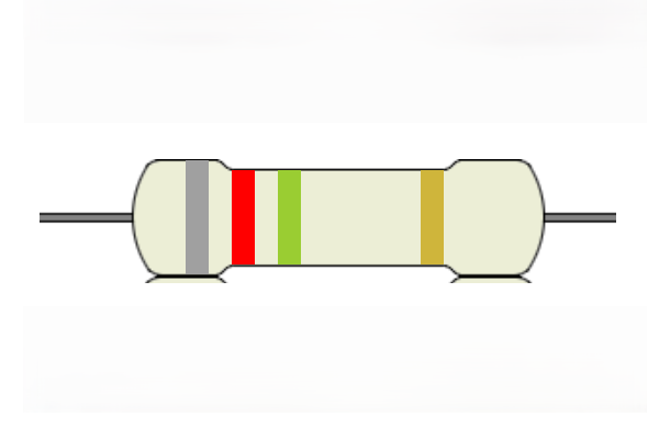 Carbon Film Resistor 8.2MΩ 5% 0.25W, THT-2